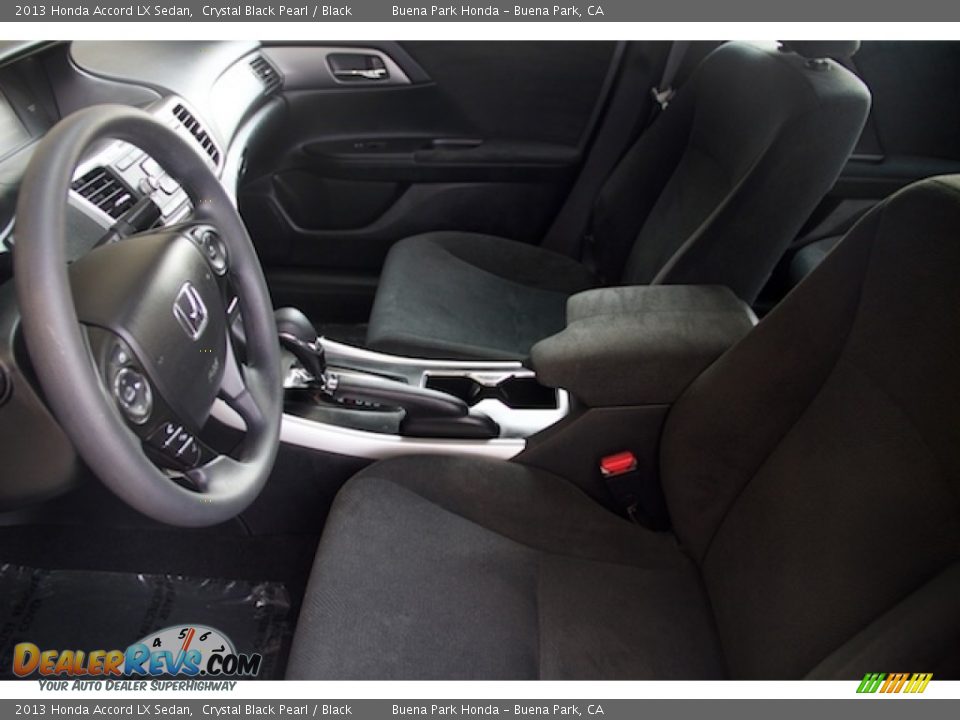 2013 Honda Accord LX Sedan Crystal Black Pearl / Black Photo #3