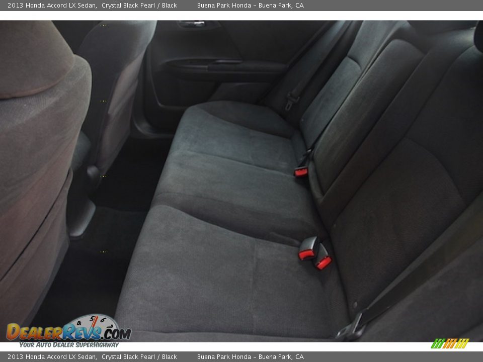 2013 Honda Accord LX Sedan Crystal Black Pearl / Black Photo #4