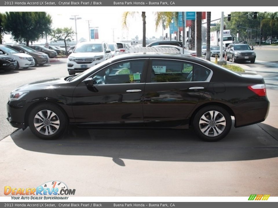 2013 Honda Accord LX Sedan Crystal Black Pearl / Black Photo #9