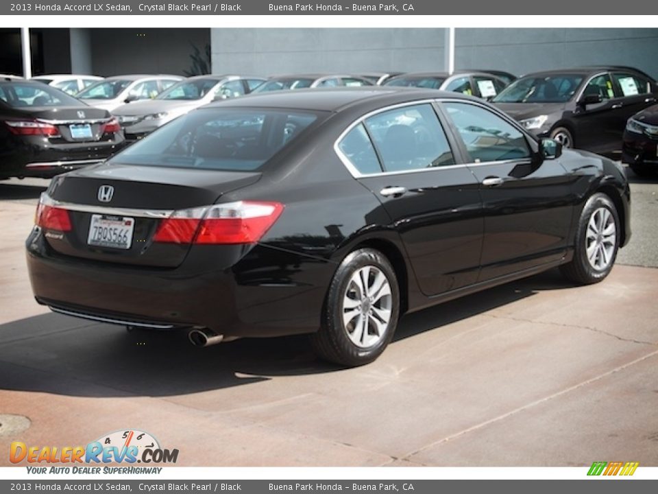 2013 Honda Accord LX Sedan Crystal Black Pearl / Black Photo #11