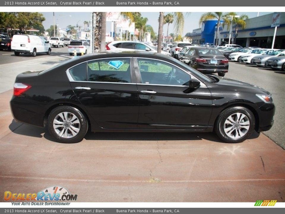 2013 Honda Accord LX Sedan Crystal Black Pearl / Black Photo #12