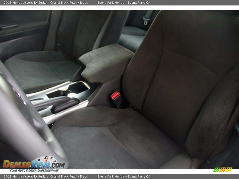 2013 Honda Accord LX Sedan Crystal Black Pearl / Black Photo #14