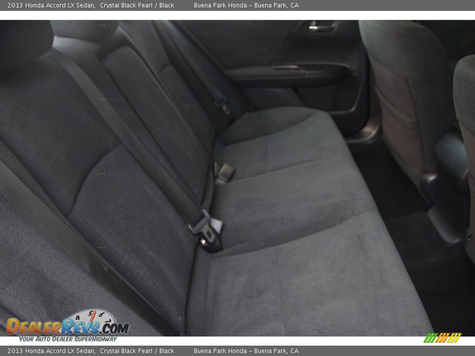 2013 Honda Accord LX Sedan Crystal Black Pearl / Black Photo #16
