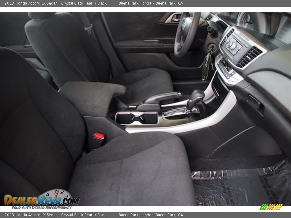 2013 Honda Accord LX Sedan Crystal Black Pearl / Black Photo #18