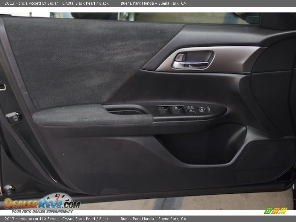 2013 Honda Accord LX Sedan Crystal Black Pearl / Black Photo #23