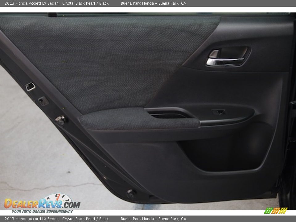 2013 Honda Accord LX Sedan Crystal Black Pearl / Black Photo #24