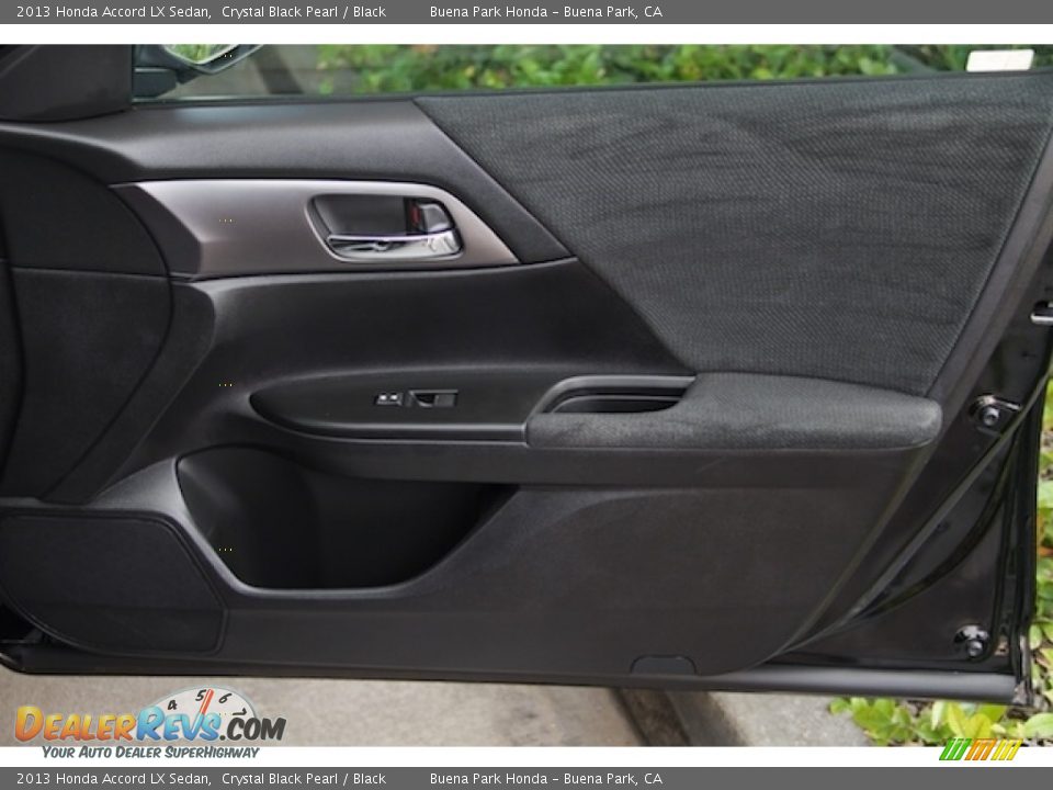 2013 Honda Accord LX Sedan Crystal Black Pearl / Black Photo #26