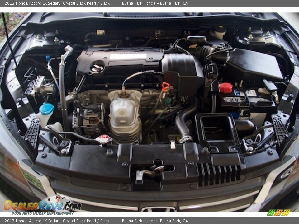 2013 Honda Accord LX Sedan Crystal Black Pearl / Black Photo #27