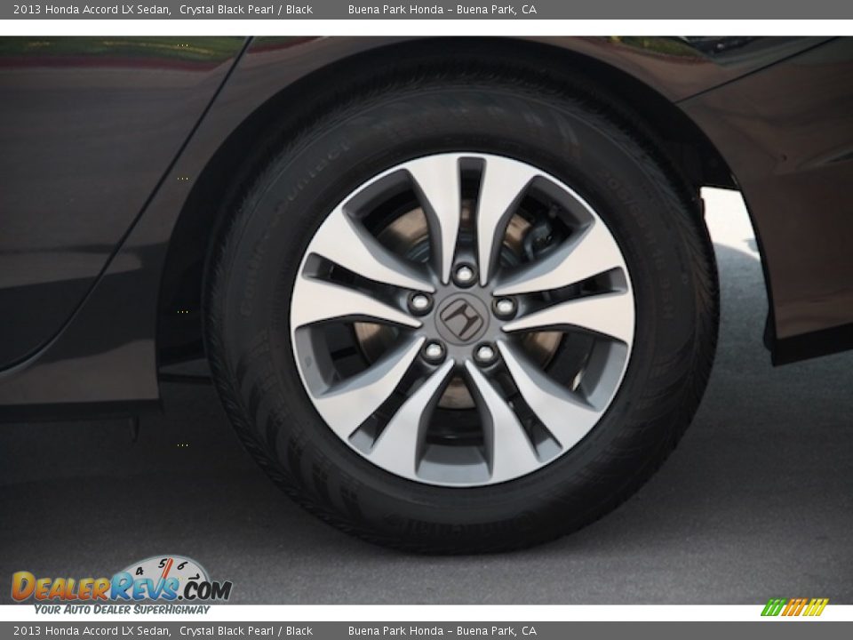 2013 Honda Accord LX Sedan Crystal Black Pearl / Black Photo #29