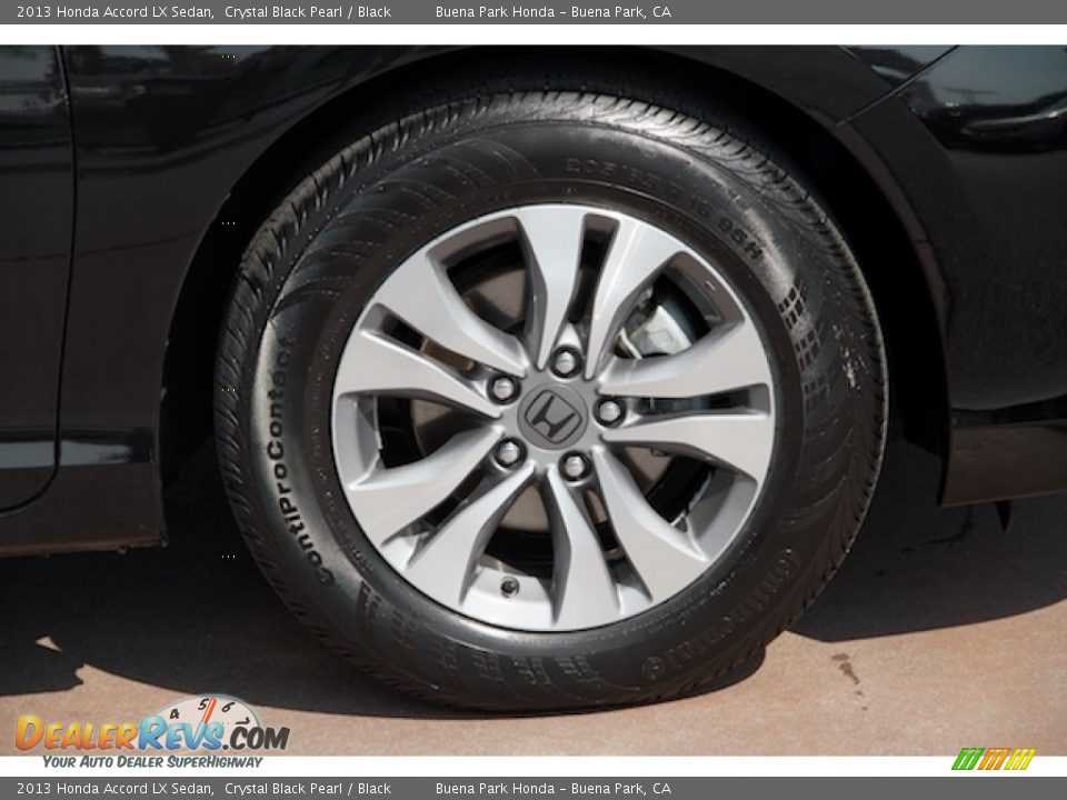 2013 Honda Accord LX Sedan Crystal Black Pearl / Black Photo #31