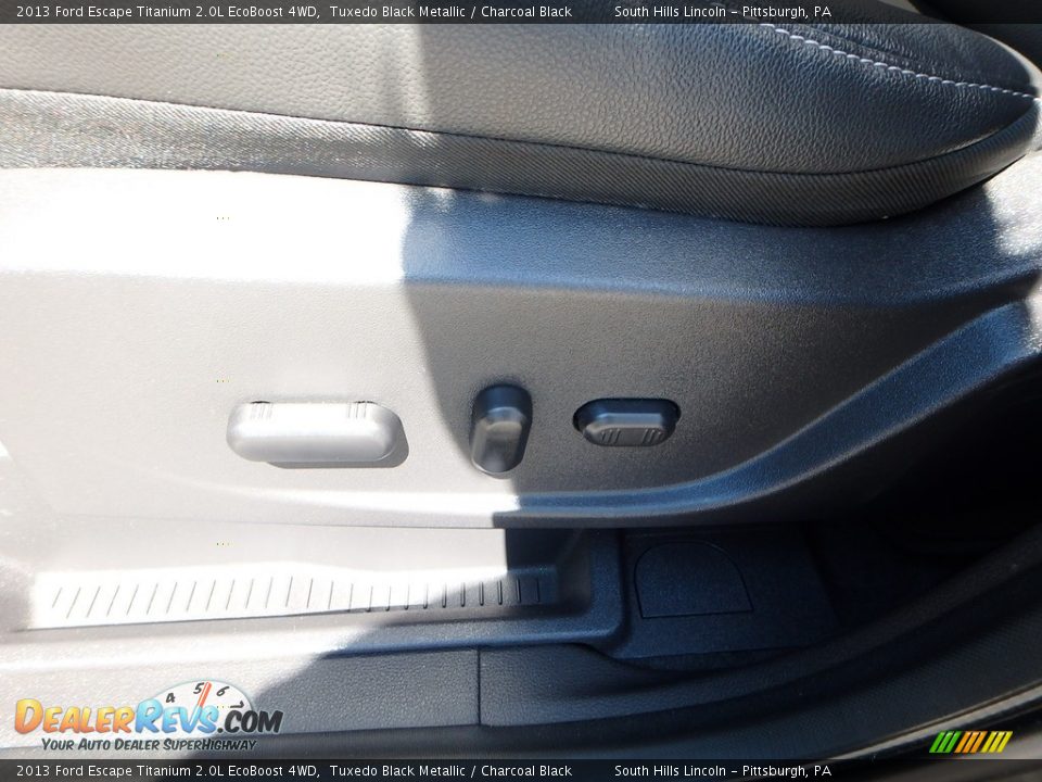 2013 Ford Escape Titanium 2.0L EcoBoost 4WD Tuxedo Black Metallic / Charcoal Black Photo #18