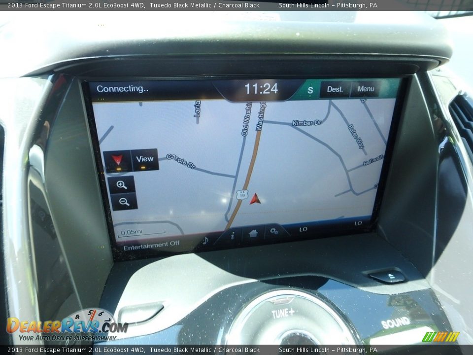 2013 Ford Escape Titanium 2.0L EcoBoost 4WD Tuxedo Black Metallic / Charcoal Black Photo #21