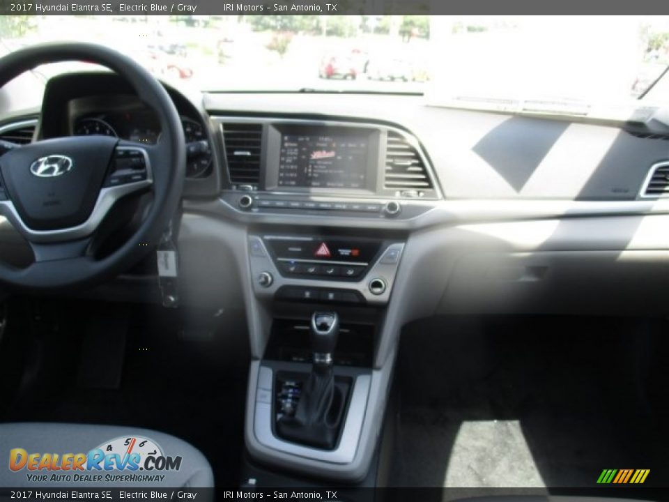 2017 Hyundai Elantra SE Electric Blue / Gray Photo #15