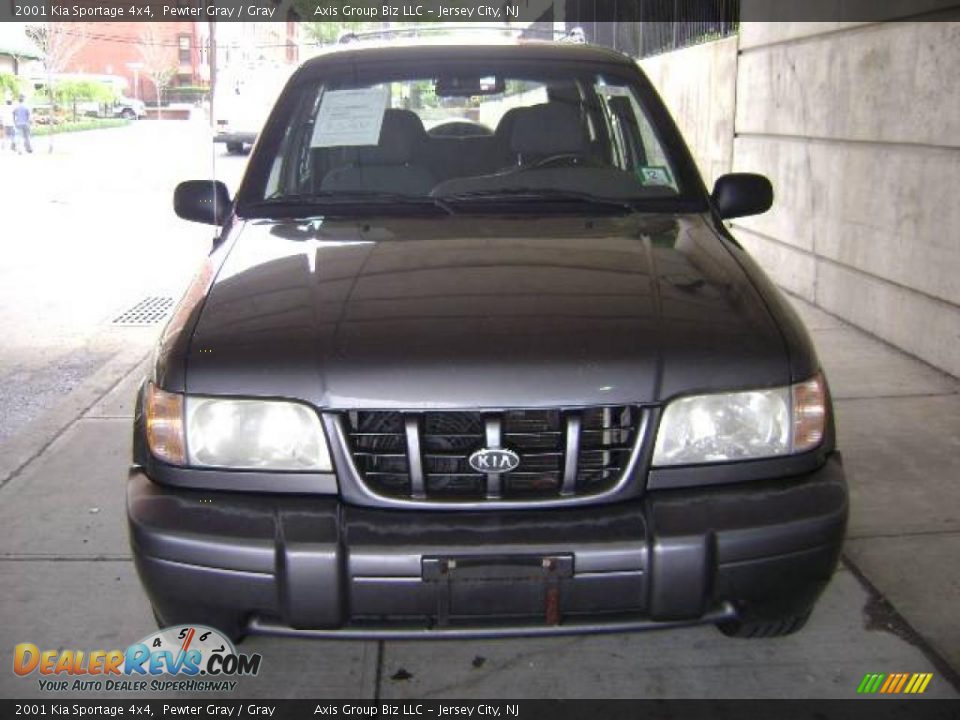 2001 Kia Sportage 4x4 Pewter Gray / Gray Photo #7