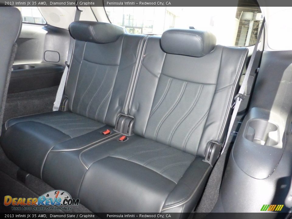 2013 Infiniti JX 35 AWD Diamond Slate / Graphite Photo #19
