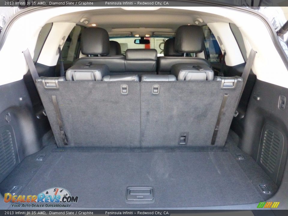 2013 Infiniti JX 35 AWD Diamond Slate / Graphite Photo #20