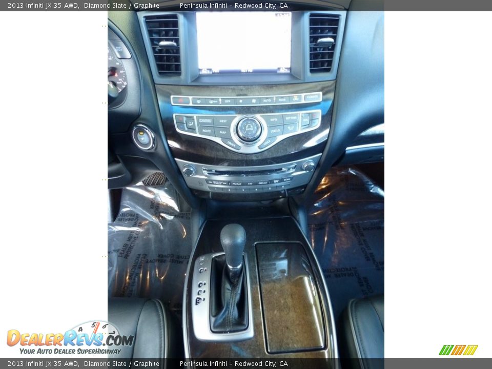 2013 Infiniti JX 35 AWD Diamond Slate / Graphite Photo #28