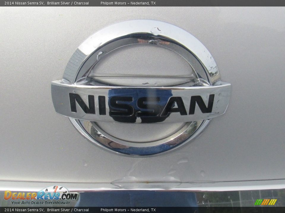 2014 Nissan Sentra SV Brilliant Silver / Charcoal Photo #13
