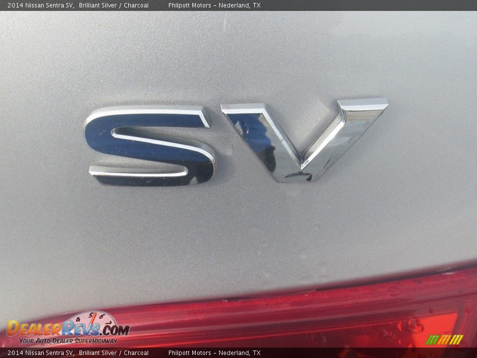 2014 Nissan Sentra SV Brilliant Silver / Charcoal Photo #15
