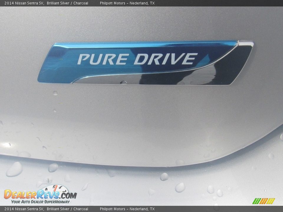 2014 Nissan Sentra SV Brilliant Silver / Charcoal Photo #16