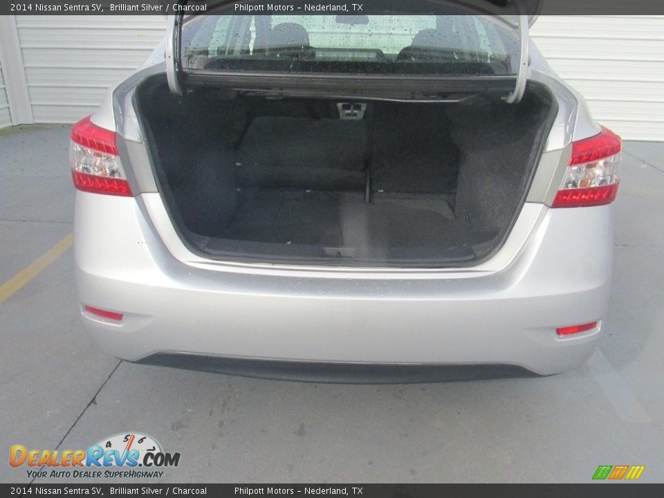 2014 Nissan Sentra SV Brilliant Silver / Charcoal Photo #21