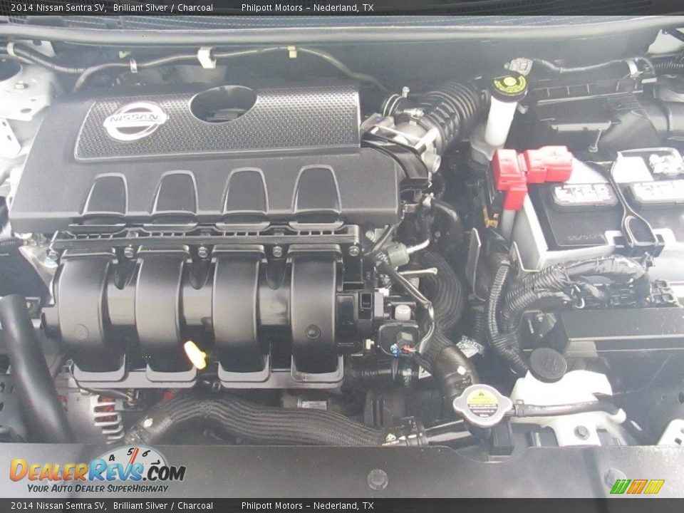 2014 Nissan Sentra SV Brilliant Silver / Charcoal Photo #22