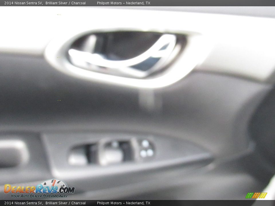 2014 Nissan Sentra SV Brilliant Silver / Charcoal Photo #34