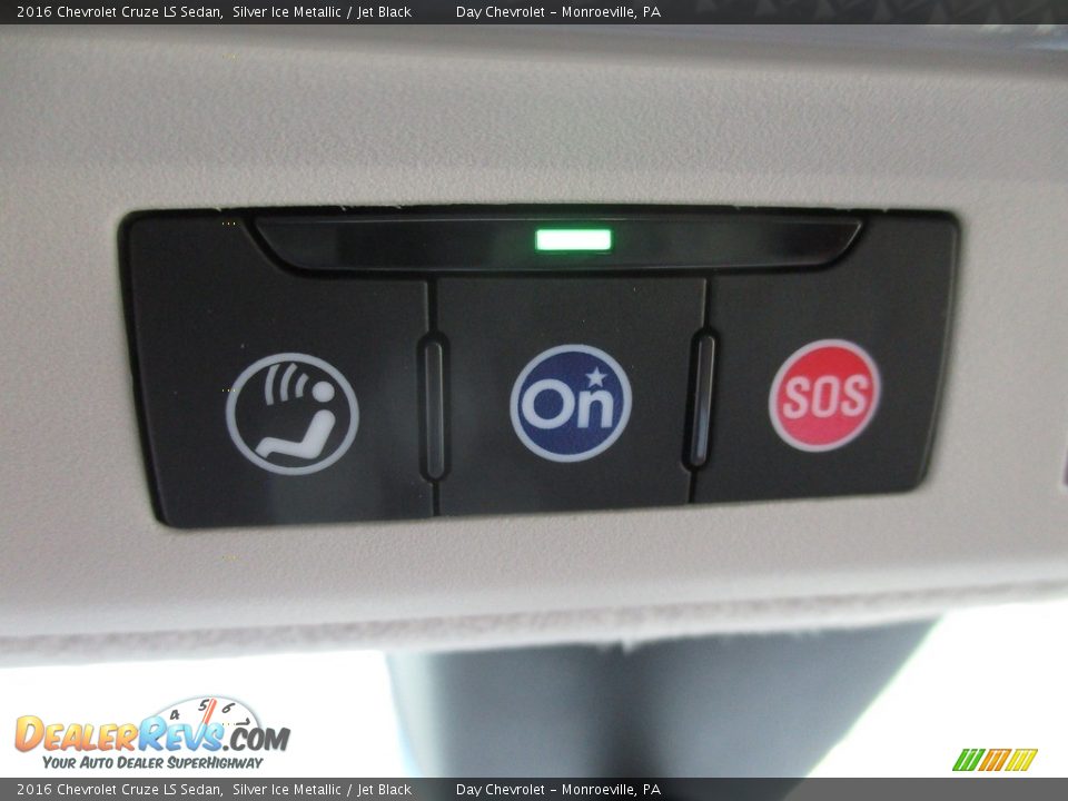 2016 Chevrolet Cruze LS Sedan Silver Ice Metallic / Jet Black Photo #18