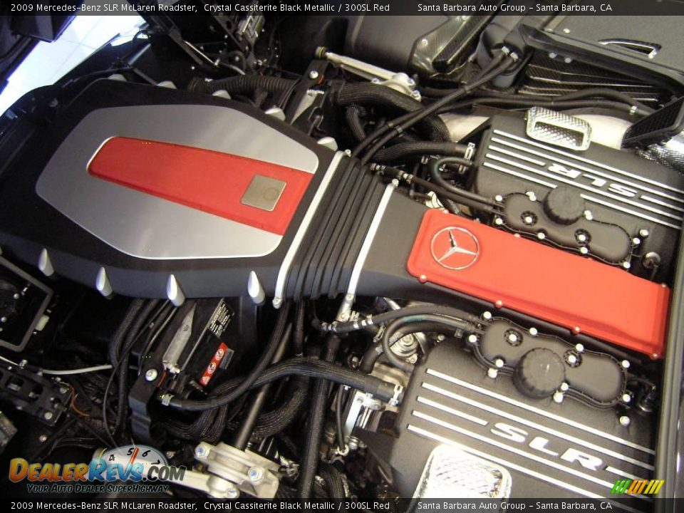 2009 Mercedes-Benz SLR McLaren Roadster 5.5 Liter AMG Supercharged SOHC 24V V8 Engine Photo #3