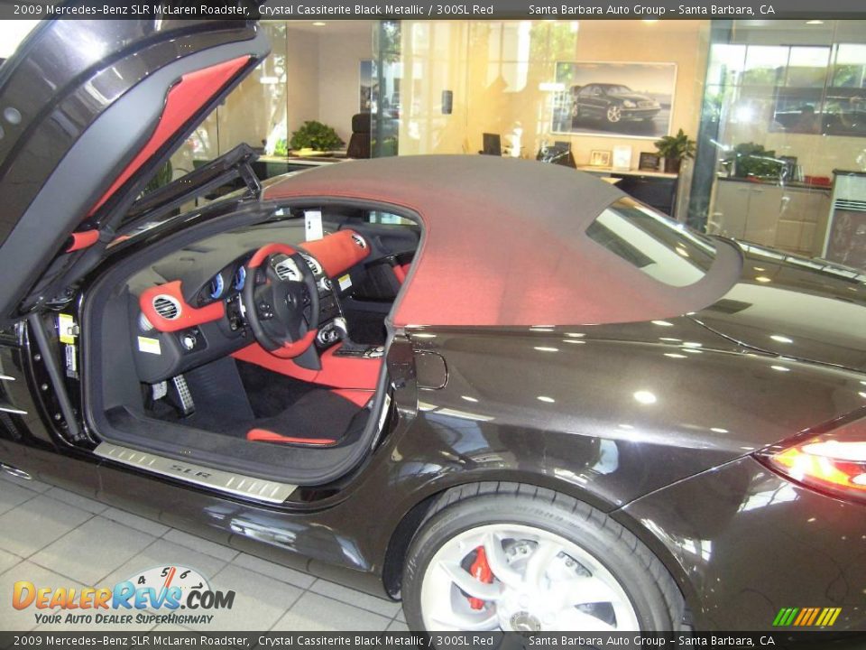 Crystal Cassiterite Black Metallic 2009 Mercedes-Benz SLR McLaren Roadster Photo #4