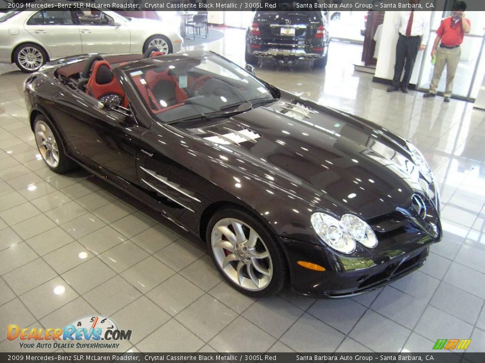 Crystal Cassiterite Black Metallic 2009 Mercedes-Benz SLR McLaren Roadster Photo #6