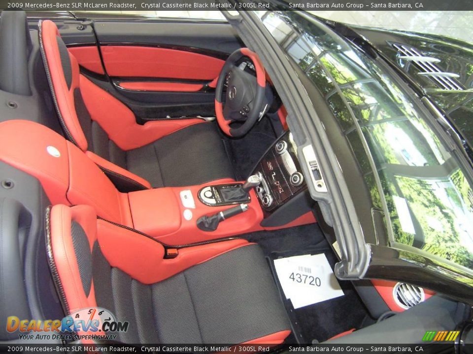 300SL Red Interior - 2009 Mercedes-Benz SLR McLaren Roadster Photo #8