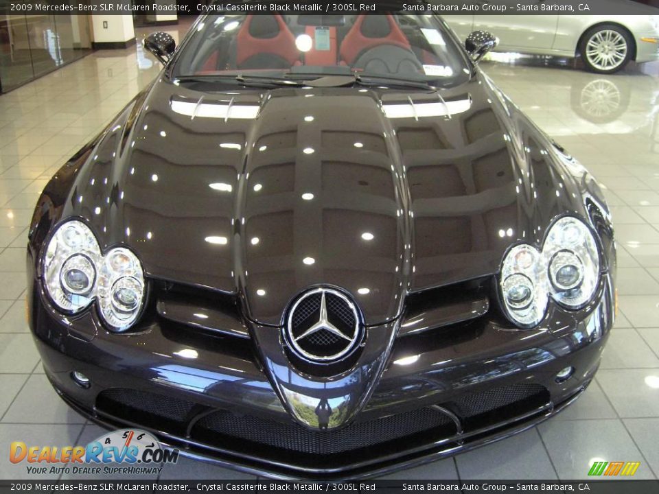 Crystal Cassiterite Black Metallic 2009 Mercedes-Benz SLR McLaren Roadster Photo #10