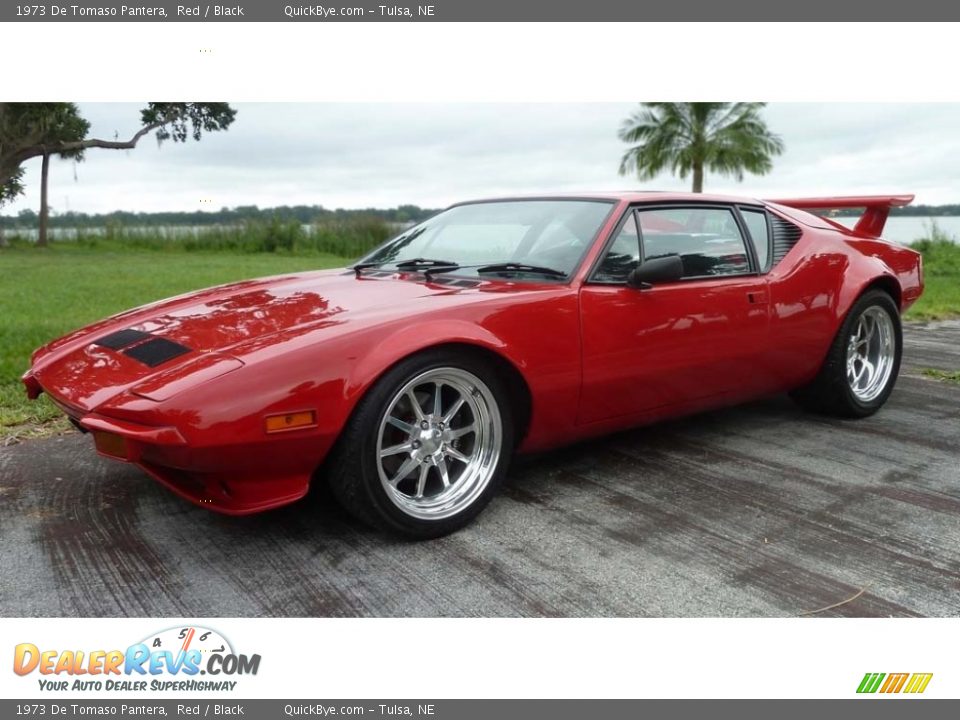 1973 De Tomaso Pantera Red / Black Photo #1