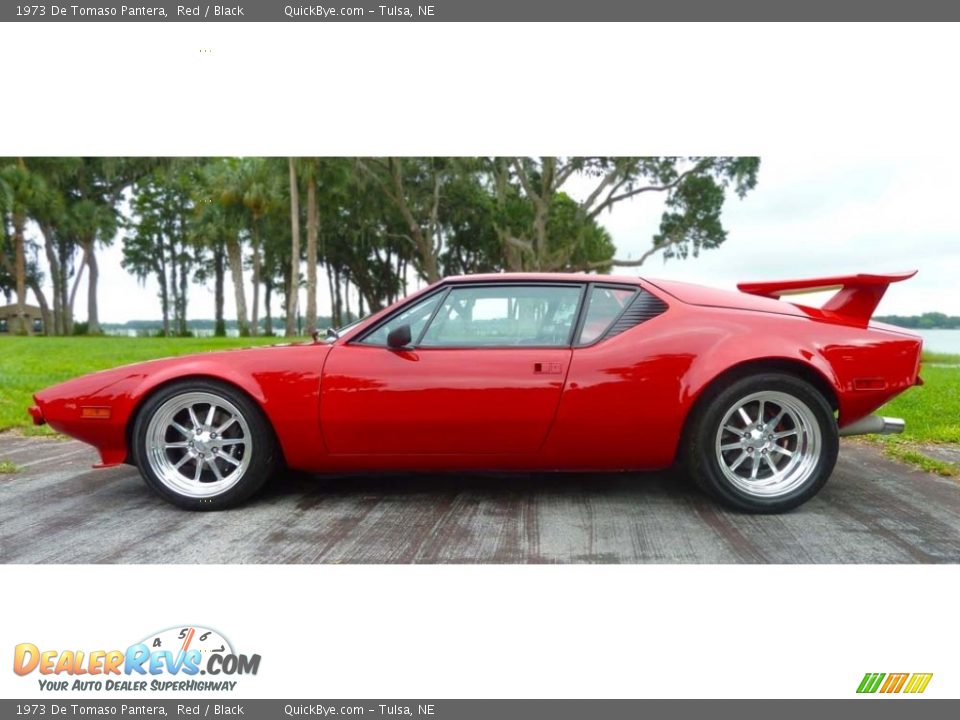1973 De Tomaso Pantera Red / Black Photo #2