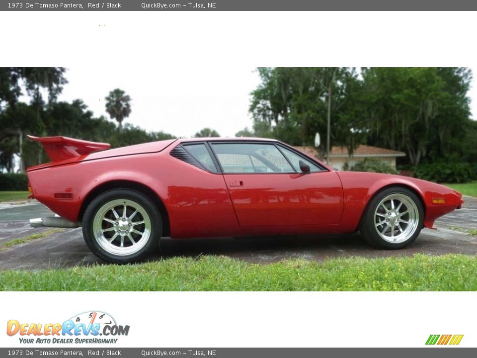 1973 De Tomaso Pantera Red / Black Photo #7