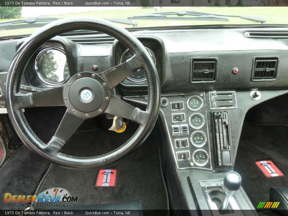1973 De Tomaso Pantera Red / Black Photo #10