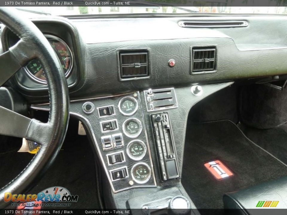 1973 De Tomaso Pantera Red / Black Photo #11