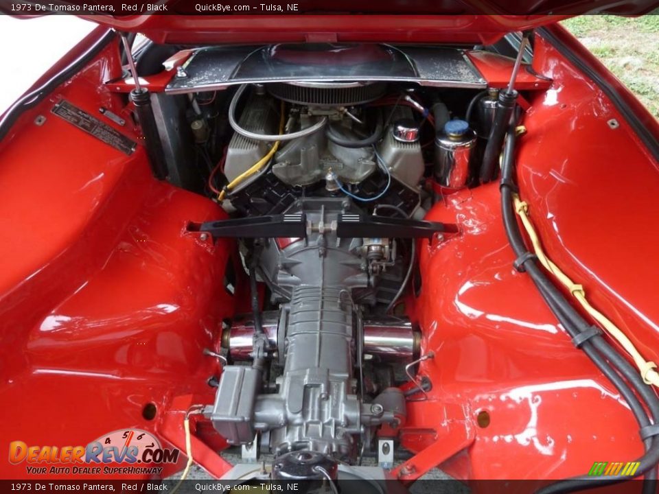 1973 De Tomaso Pantera Red / Black Photo #14