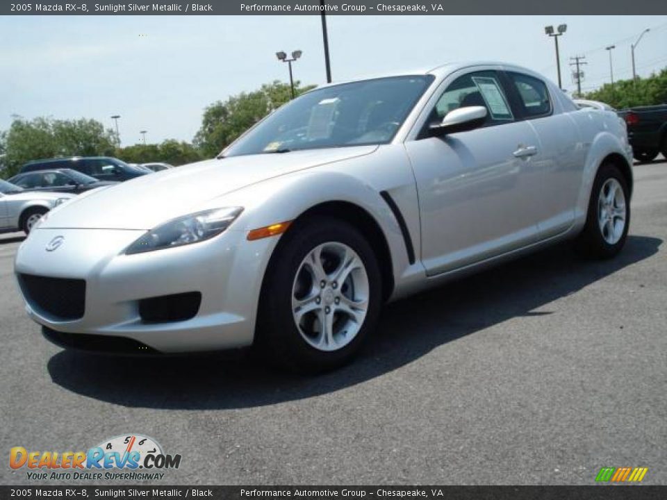2005 Mazda RX-8 Sunlight Silver Metallic / Black Photo #1