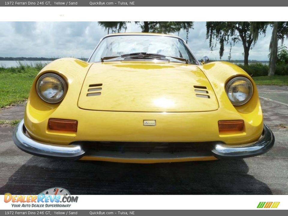 1972 Ferrari Dino 246 GT Yellow / Sand Photo #4