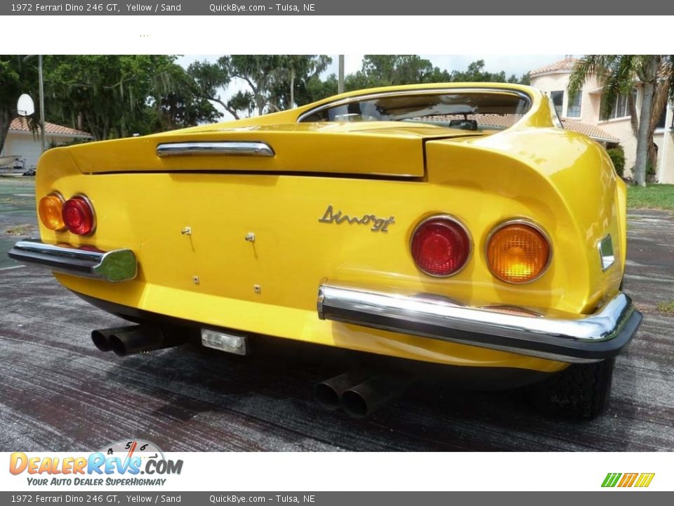 1972 Ferrari Dino 246 GT Yellow / Sand Photo #6