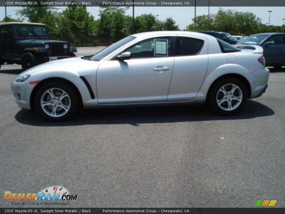 2005 Mazda RX-8 Sunlight Silver Metallic / Black Photo #2