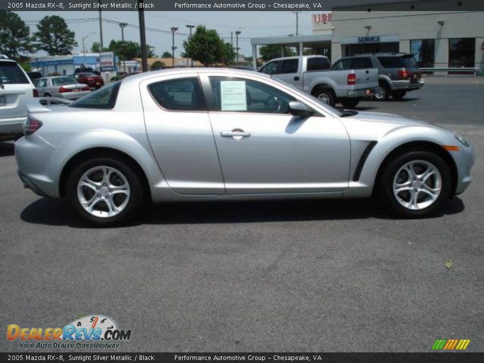 2005 Mazda RX-8 Sunlight Silver Metallic / Black Photo #5