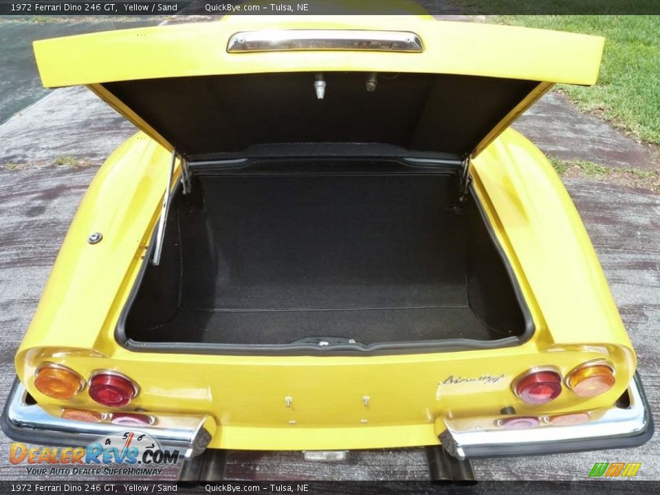 1972 Ferrari Dino 246 GT Yellow / Sand Photo #14