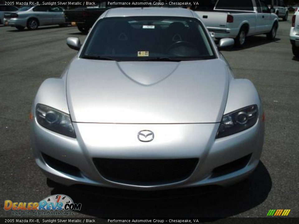 2005 Mazda RX-8 Sunlight Silver Metallic / Black Photo #6