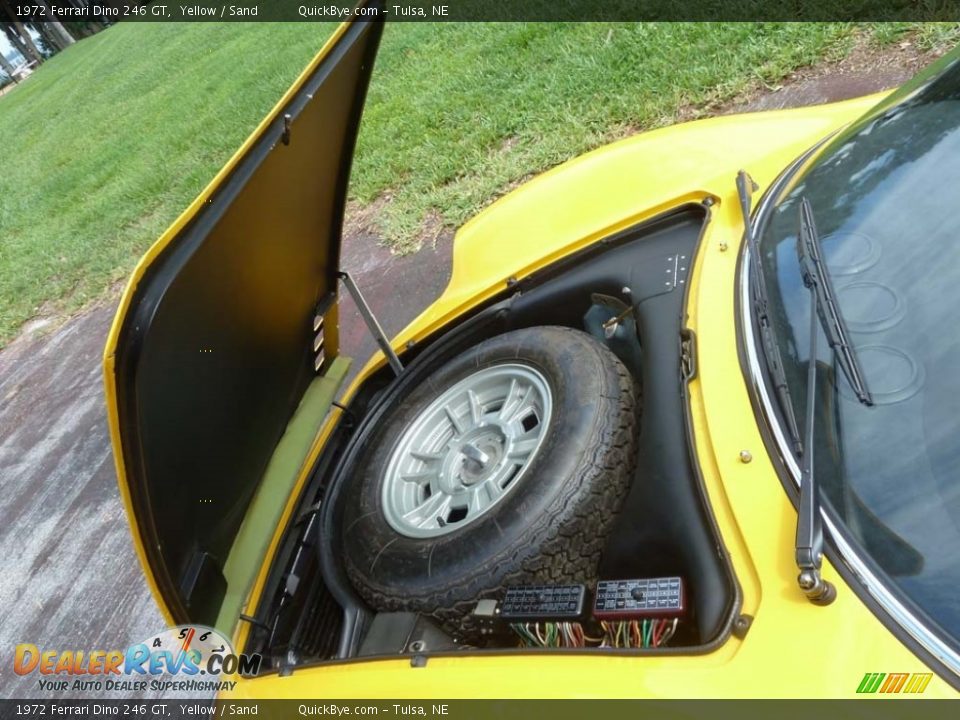 1972 Ferrari Dino 246 GT Yellow / Sand Photo #15