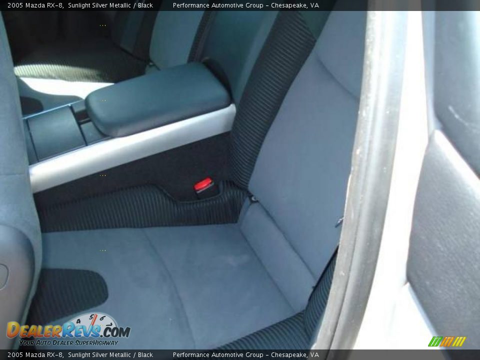 2005 Mazda RX-8 Sunlight Silver Metallic / Black Photo #8