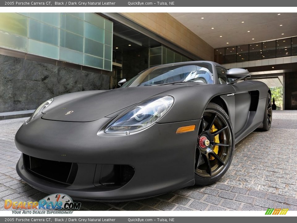 2005 Porsche Carrera GT Black / Dark Grey Natural Leather Photo #1