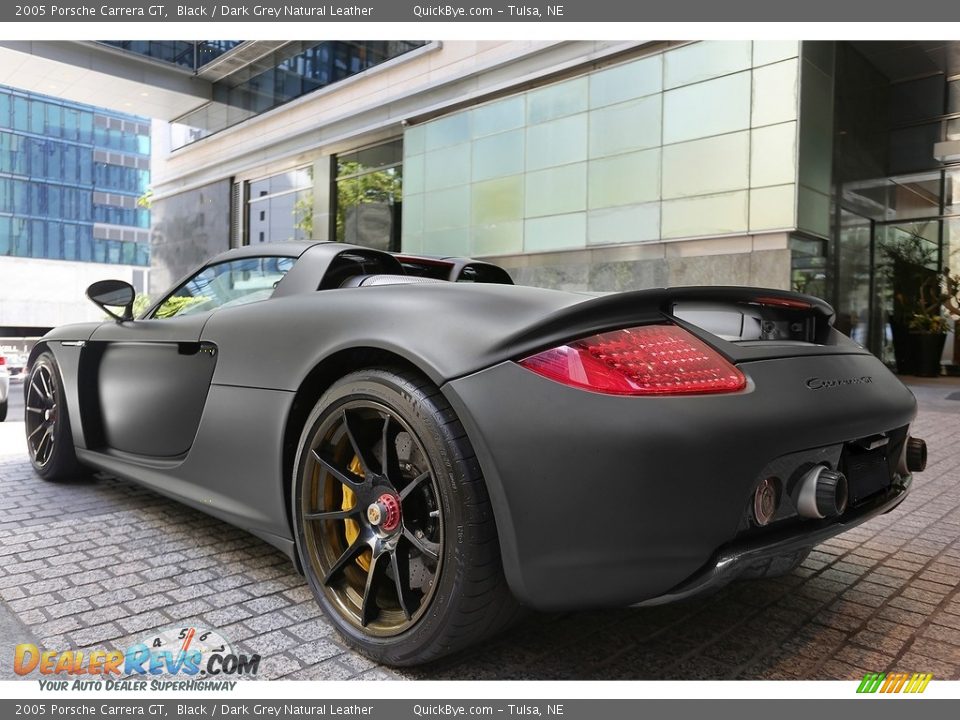 2005 Porsche Carrera GT Black / Dark Grey Natural Leather Photo #2